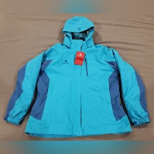 CAMEL CROWN 3 in 1 Winter Ski Jacket WATERPROOF ☆ WINDPROOF ☆ Fleece ☆ Snow